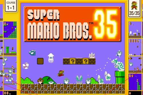 Cover for Super Mario Bros. 35.