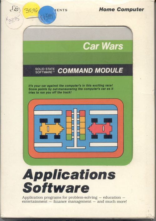 Cover for Car Wars.