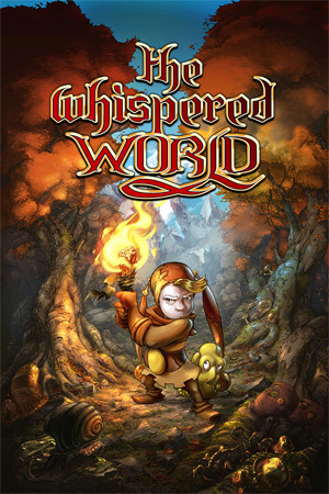 Cover for The Whispered World.