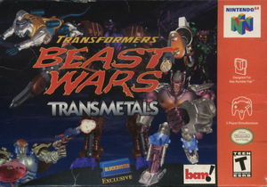 Cover for Transformers: Beast Wars Transmetals.
