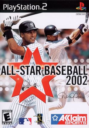 Cover for All-Star Baseball 2002.