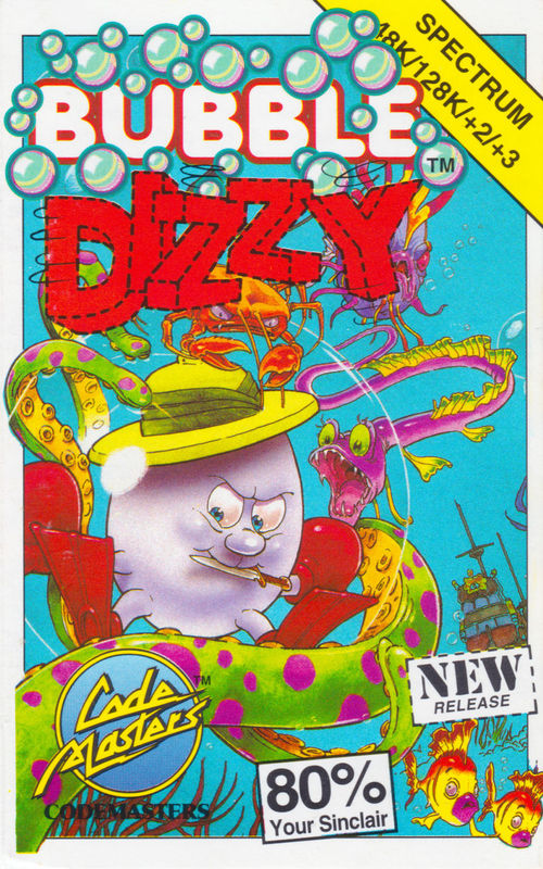 Cover for Bubble Dizzy.