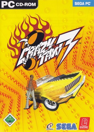 Cover for Crazy Taxi 3: High Roller.