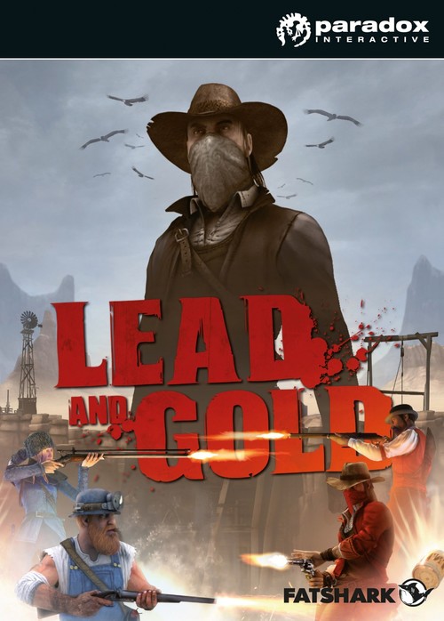Cover for Lead and Gold: Gangs of the Wild West.