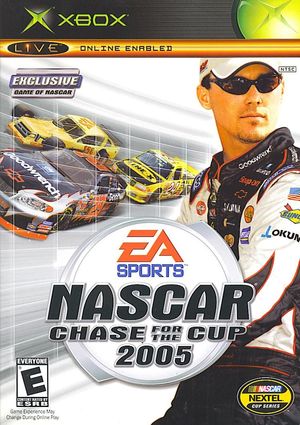 Cover for NASCAR 2005: Chase for the Cup.