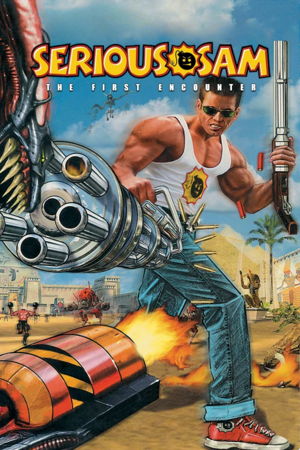 Cover for Serious Sam: The First Encounter.