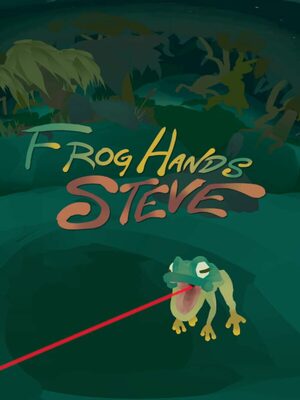 Cover for Frog Hands Steve.