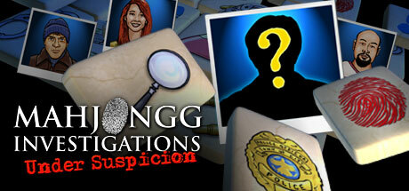 Cover for Mahjongg Investigations: Under Suspicion.