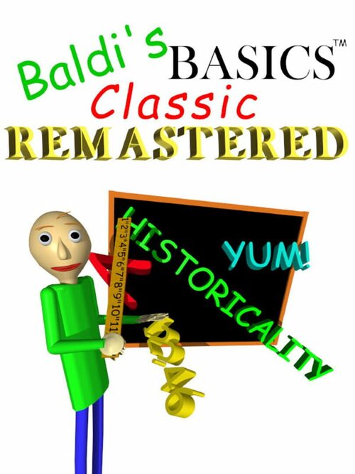 Cover for Baldi's Basics Classic Remastered.