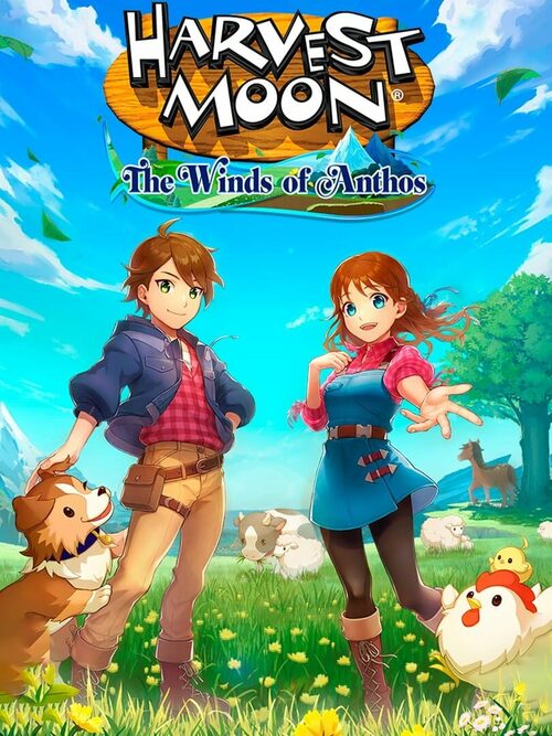Cover for Harvest Moon: The Winds of Anthos.