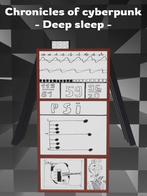 Cover for Chronicles of cyberpunk - Deep sleep.