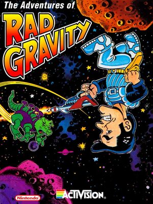 Cover for The Adventures of Rad Gravity.