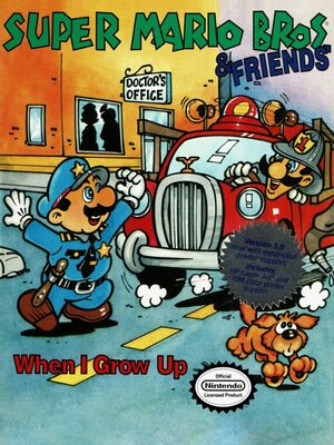 Cover for Super Mario Bros. & Friends: When I Grow Up.