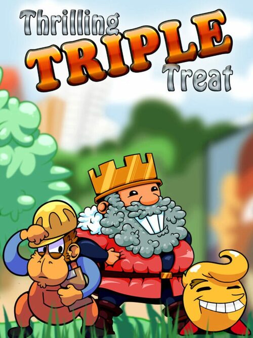 Cover for Thrilling Triple Treat.