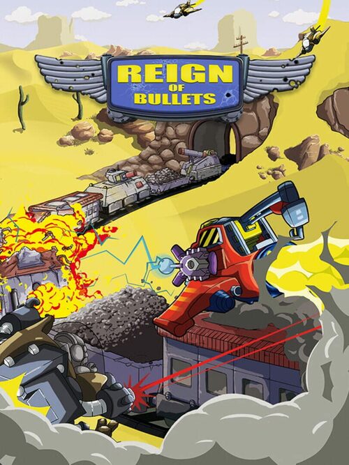 Cover for Reign of Bullets.