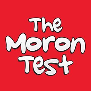 Cover for The Moron Test.