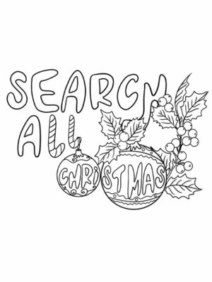 Cover for SEARCH ALL - CHRISTMAS.