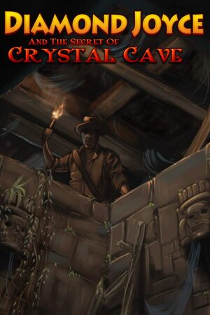 Cover for Diamond Joyce and the Secret of Crystal Cave.