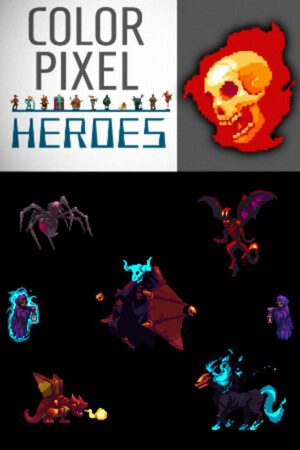 Cover for Color Pixel Heroes.