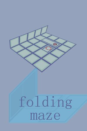 Cover for folding maze.