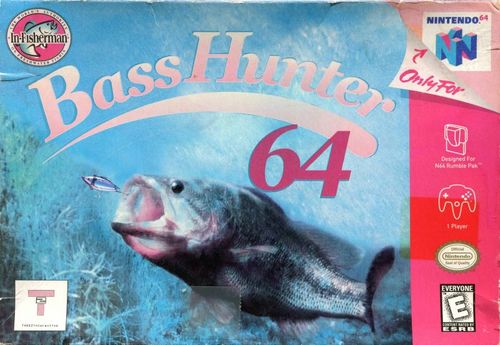 Cover for Bass Hunter 64.