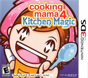 Cover for Cooking Mama 4: Kitchen Magic.