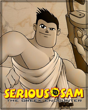 Cover for Serious Sam: The Greek Encounter.
