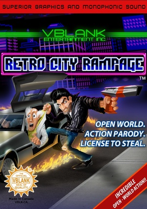 Cover for Retro City Rampage.