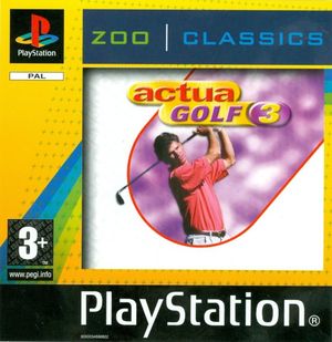 Cover for Actua Golf 3.