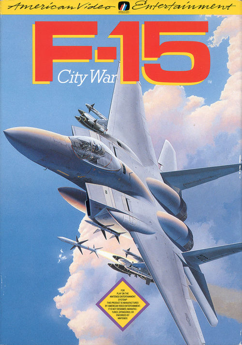 Cover for F-15 City War.