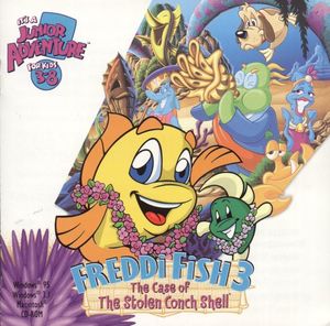 Cover for Freddi Fish 3: The Case of the Stolen Conch Shell.