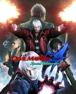 Cover for Devil May Cry 4: Special Edition.