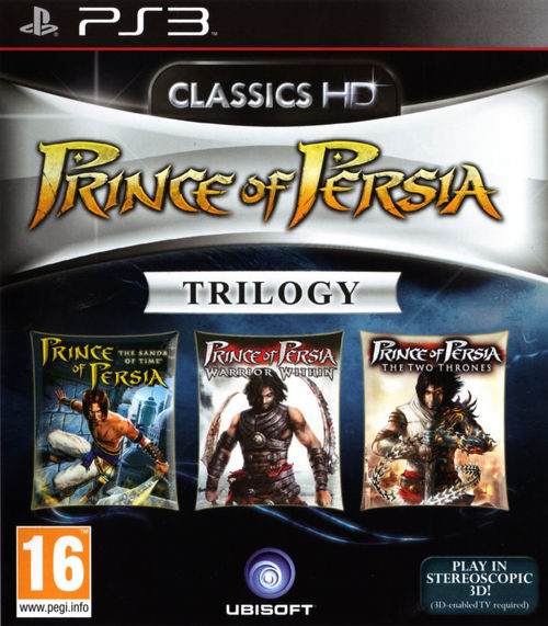Cover for Prince of Persia Trilogy.