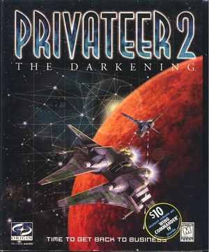 Cover for Privateer 2: The Darkening.