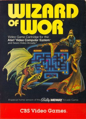 Cover for Wizard of Wor.