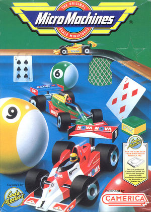Cover for Micro Machines.