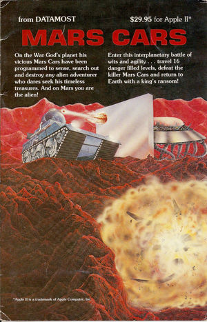 Cover for Mars Cars.