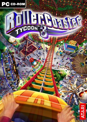 Cover for RollerCoaster Tycoon 3.