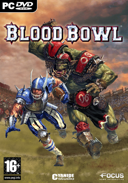 Cover for Blood Bowl.