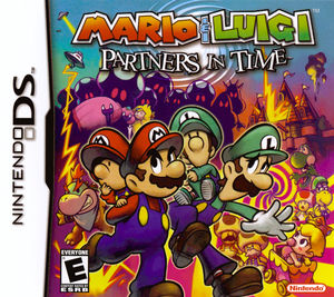 Cover for Mario & Luigi: Partners in Time.