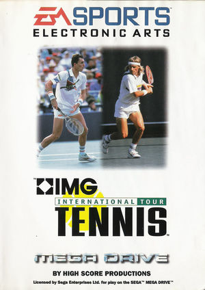 Cover for IMG International Tour Tennis.
