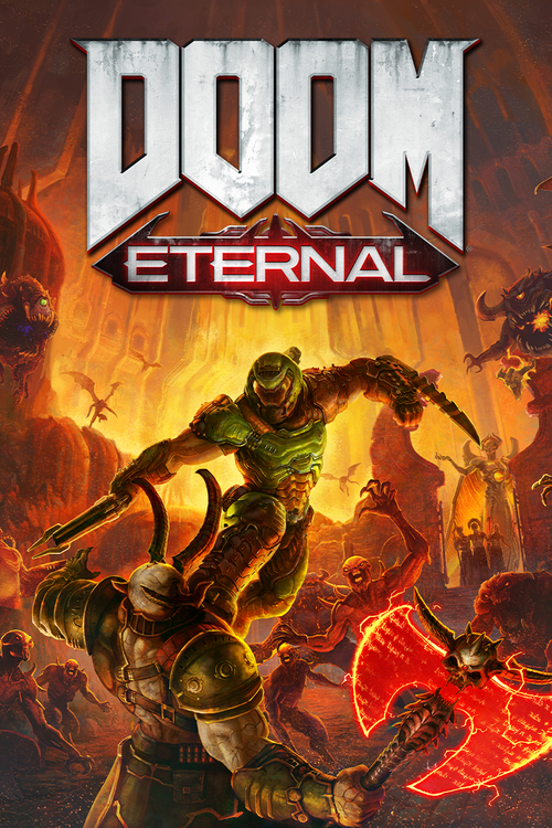 Cover for Doom Eternal.
