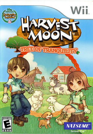 Cover for Harvest Moon: Tree of Tranquility.
