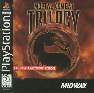Cover for Mortal Kombat Trilogy.