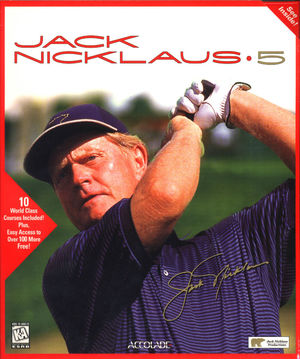 Cover for Jack Nicklaus 5.