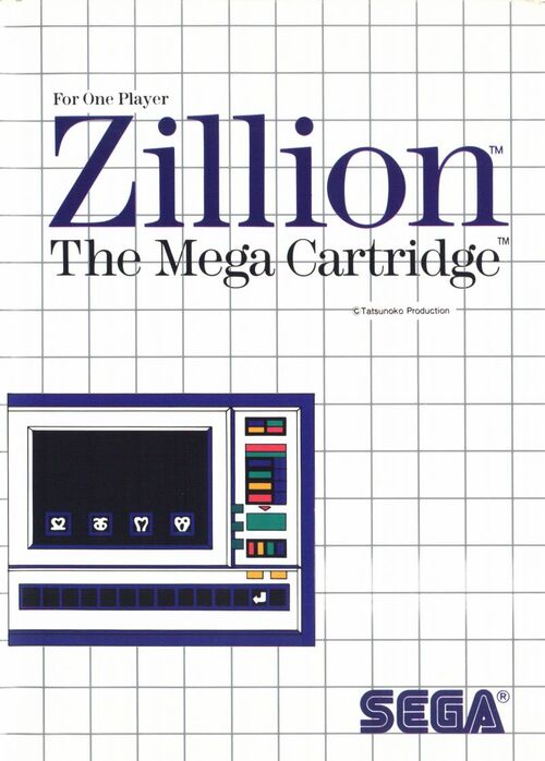 Cover for Zillion.