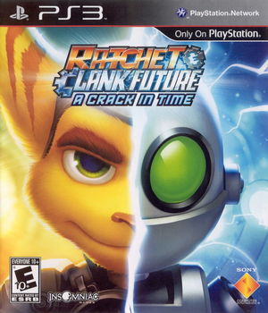 Cover for Ratchet & Clank Future: A Crack in Time.