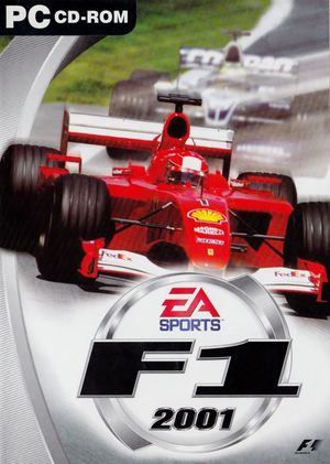 Cover for EA Sports F1 2001.