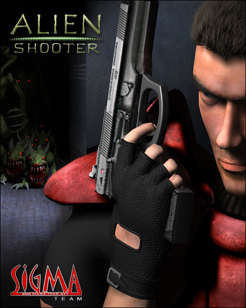 Cover for Alien Shooter.