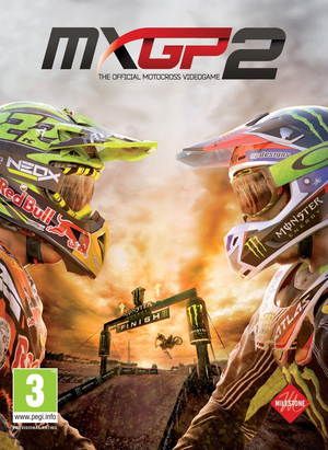 Cover for MXGP2 - The Official Motocross Videogame.